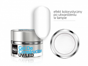 Гель для моделирования MOLLON PRO GEL DE CONSTRUCTION - SNOWY WHITE 07 (15 ml)